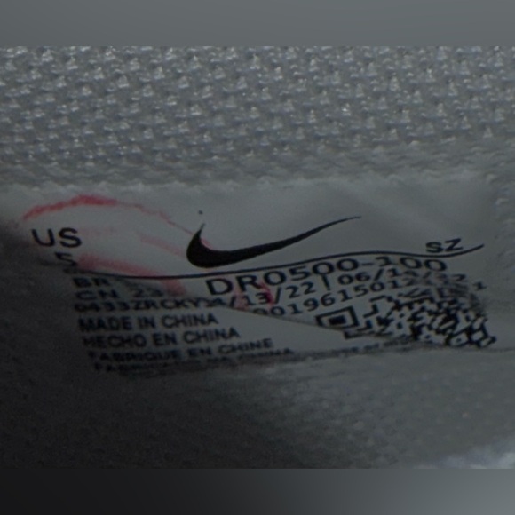 Nike OFF-WHITE x Air Force 1 Mid SP Leather 'Graffiti' DR0500-100 Men’s size 5 - Picture 6 of 6